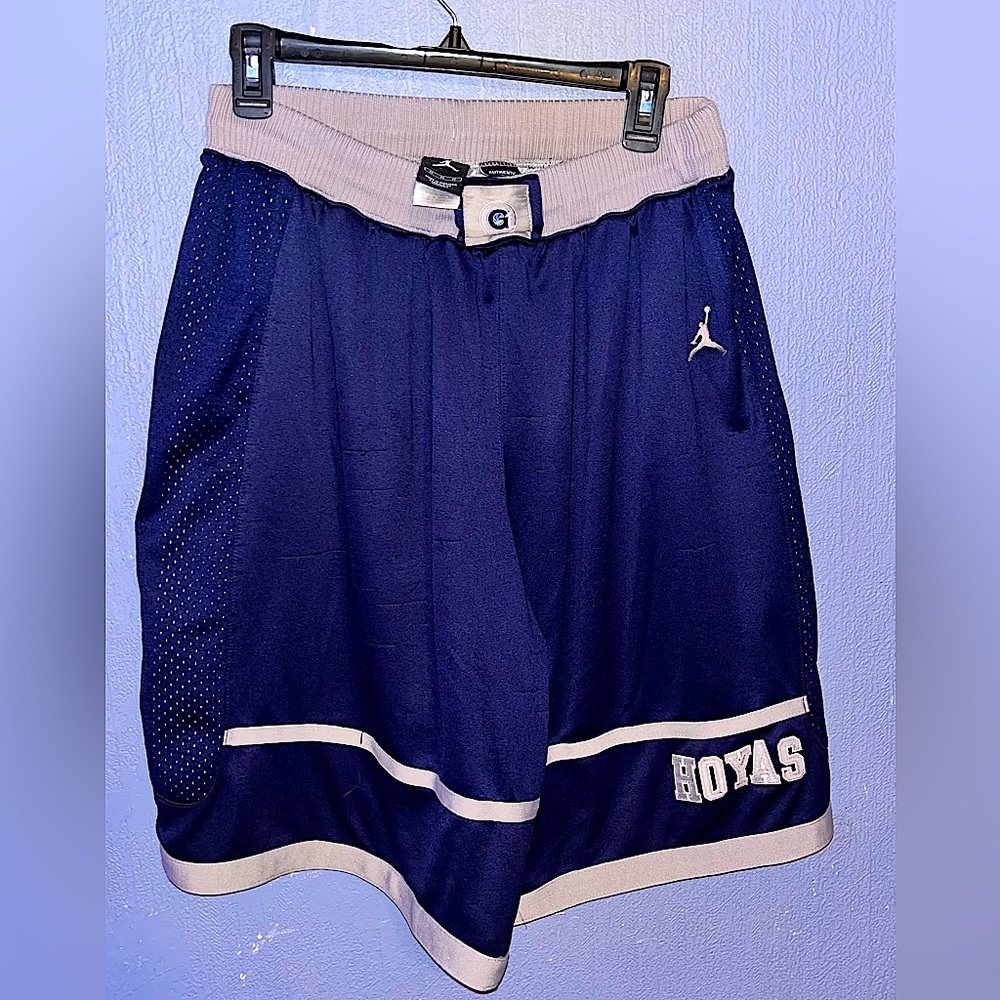 Jordan Georgetown Hoyas Basketball Shorts Rare